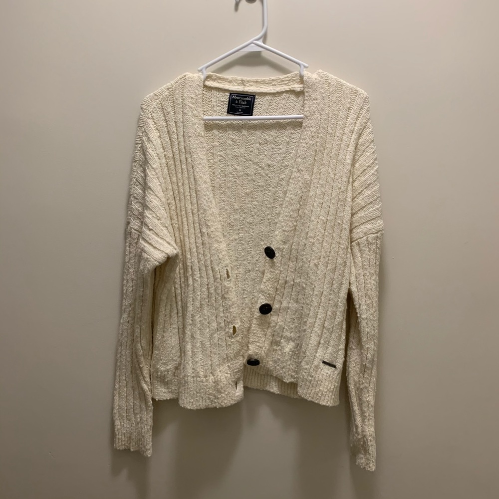 Abercrombie and Fitch tan sweater